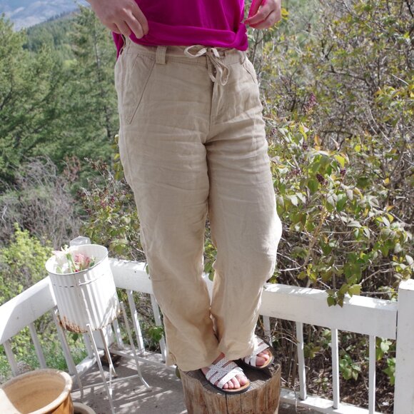 Vintage 100% Linen Ralph Lauren - Picture 5 of 6